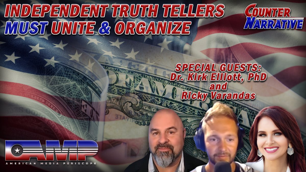 RvTheory6's tweet image. Check Out My Appearance on #CounterNarrative with @KristiLeighTV  on #AMPnews.

Website: americanmediaperiscope.com/counter-narrat…
Rumble: rumble.com/v32eq70-indepe…
@FreedomIsUpToUS
