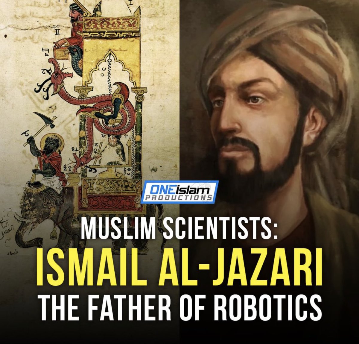 Muslim scientist: the father of robotics 💜