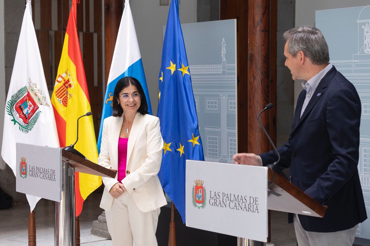 La ciudad acoge la celebración de  la Reunión Informal de ministros y ministras de sanidad de la UE. 

Un encuentro que representa todo un hito para #LPGC con motivo de la Presidencia española del Consejo de la UE @eu2023es