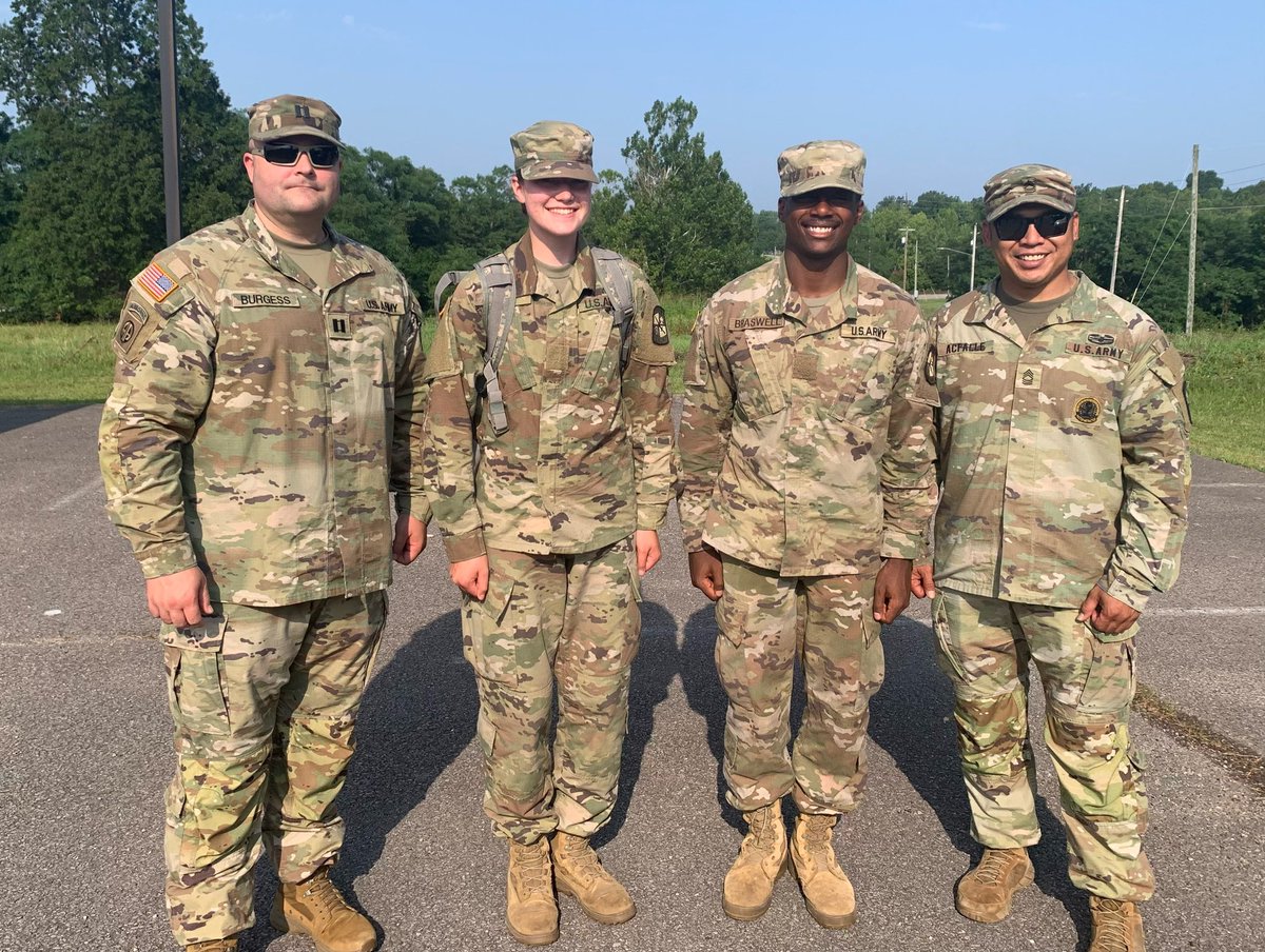 BU_FootballTN's tweet photo. Happy for now Major Cadet Jonathan Braswell on his  graduation from #CST23, 1st Regiment Basic Camp. He was the recipient of the Reserve Organization of America. 

This award is for the Cadet who demonstrates the best reflection of the characteristics we need for the military! https://t.co/oosJVT0v9s