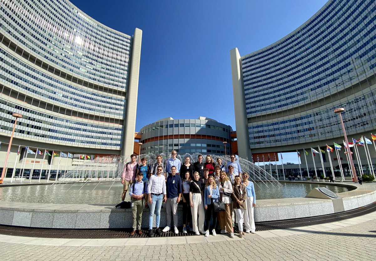 Tim Heinkelmann-Wild (@heinkelmannwild) on Twitter photo Space, drugs, crime, and nuclear energy ā these are only some of the numerous topics dealt with at the UNās office in Vienna (<a href="/UN_Vienna/">UN Vienna</a>) šŗš³
<a href="/vytautasjan/">Vytautas Jankauskas</a> and I explored with our students the Vienna International Centre and learned more about the UN and associated organizations. Space, drugs, crime, and nuclear energy ā these are only some of the numerous topics dealt with at the UNās office in Vienna (<a href="/UN_Vienna/">UN Vienna</a>) šŗš³
<a href="/vytautasjan/">Vytautas Jankauskas</a> and I explored with our students the Vienna International Centre and learned more about the UN and associated organizations.