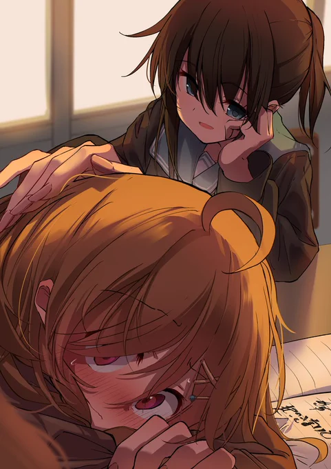 365日間輝くきららキャラ[209日目]またぞろ。「六角巴&阿野"楓"」連載お疲れ様でした。この2人の関係が大好きです。#365日間輝くきららキャラ 