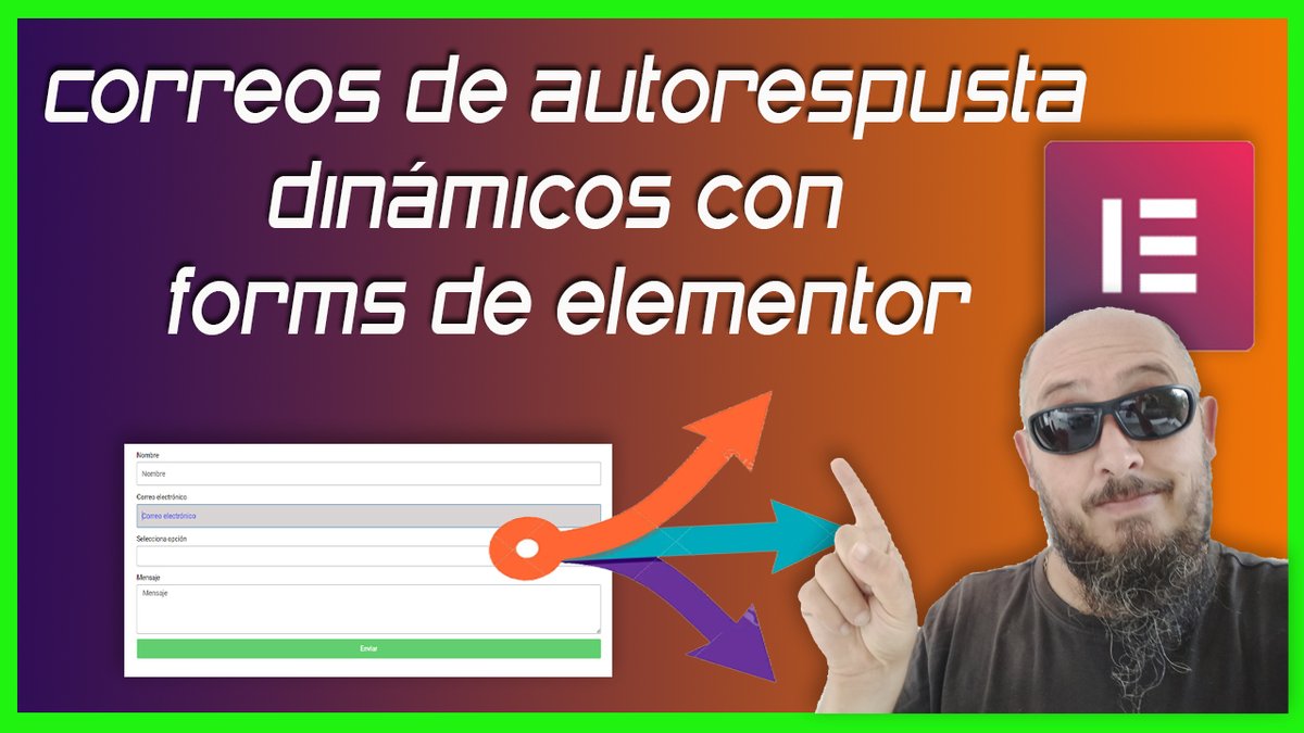 Correos de autorespuesta dinámicos en los formularios de #Elementor #wordpresshosting #elementorpro

youtube.com/watch?v=K20iZV…