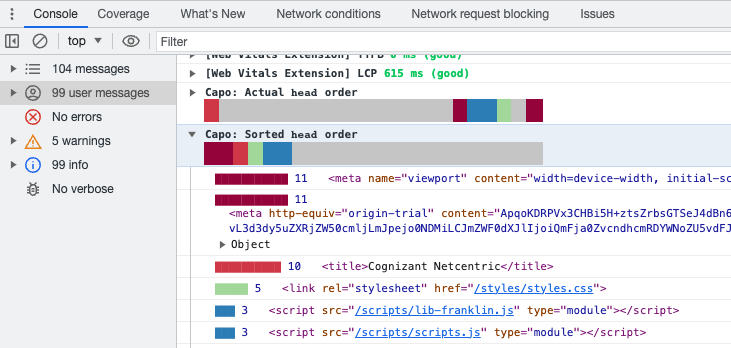 Fabian Krumbholz (@fabkru) on Twitter photo The element order of the <head> can impact your website's performance (youtube.com/watch?v=UW1PEM…). <a href="/rick_viscomi/">Rick Viscomi</a> released a new Chrome Extension that makes it easy to spot and fix <head> problems. It is a great time saver that I highly recommend chrome.google.com/webstore/detai… The element order of the <head> can impact your website's performance (youtube.com/watch?v=UW1PEM…). <a href="/rick_viscomi/">Rick Viscomi</a> released a new Chrome Extension that makes it easy to spot and fix <head> problems. It is a great time saver that I highly recommend chrome.google.com/webstore/detai…