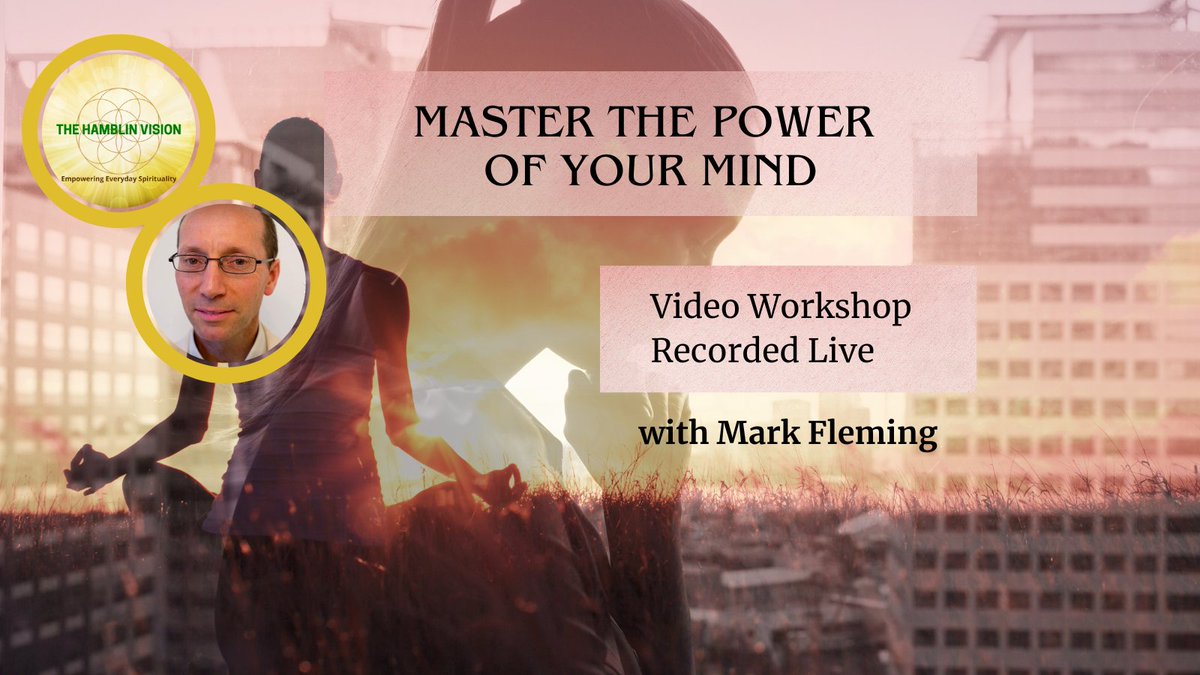 hamblinvision's tweet photo. Master the Power of Your Mind - a Video Workshop with Mark Fleming. Video Access: £7.50
1hr.23mins - Includes course notes, slides and guided meditation instructions
If you missed this recent workshop you are now able to purchase the recording. https://t.co/9OwtC0zbgH