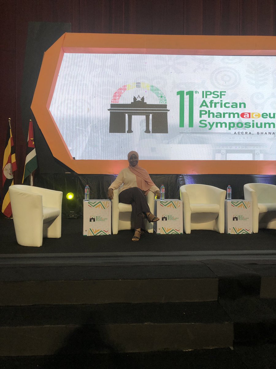 I attended the African pharmaceutical symposium and I could already see myself as a panelist. The eloquent and confident <a href="/AOAdebakin/">Abimbola Adebakin</a> was the true embodiment of my future dreams. She exudes greatness and I was instantly drawn to that. 
Hopefully I be like you when I grow older🤲🏾