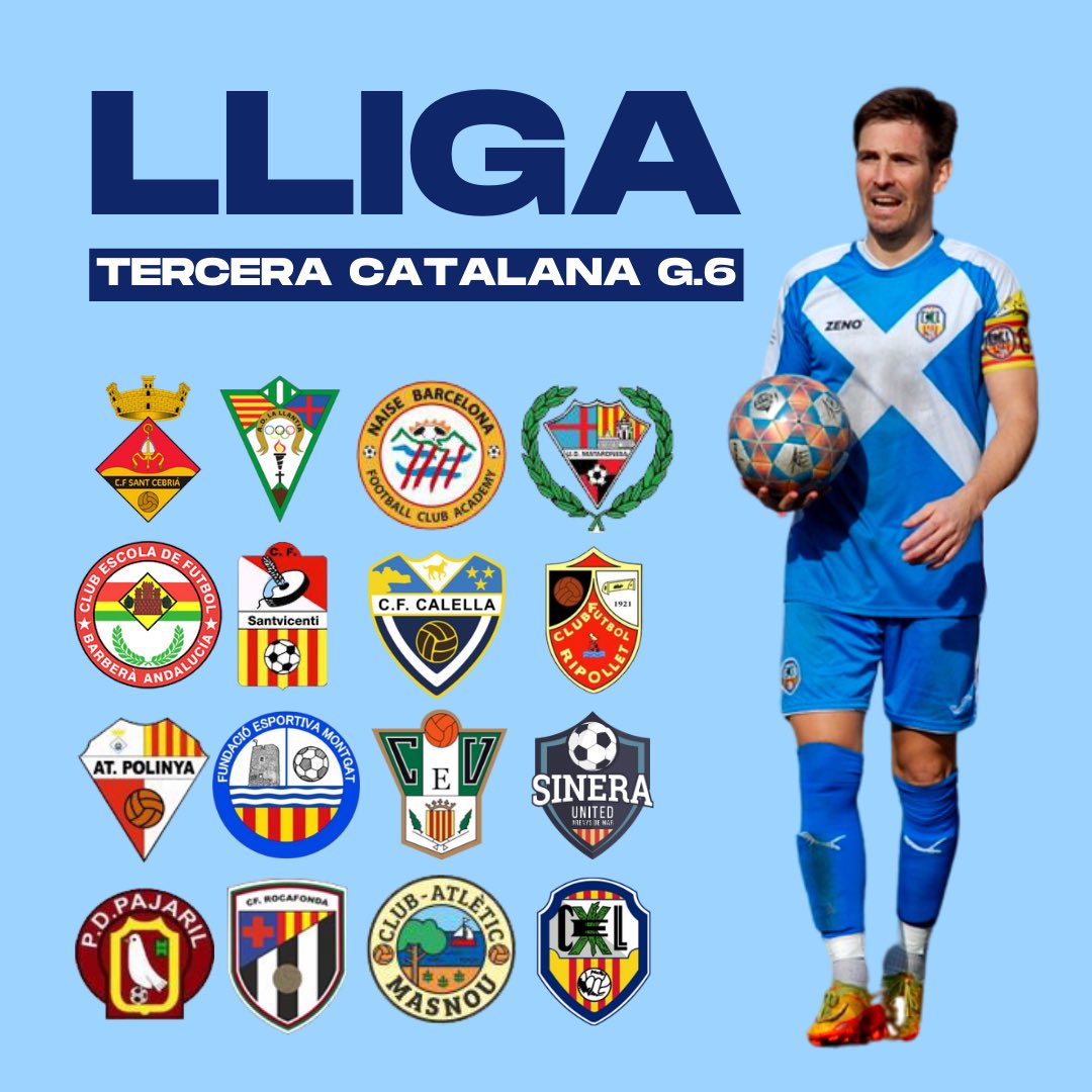 🏆 𝗣𝗥𝗜𝗠𝗘𝗥 𝗘𝗤𝗨𝗜𝗣 | A falta de la resolució del TCE, aquests seràn els rivals provisionals de l’Equip al Campionat de Lliga.

#UnSentiment #3cat6