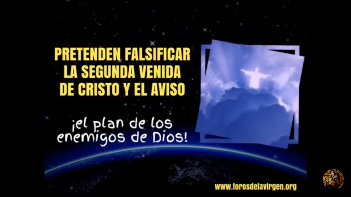 janayaish's tweet photo. #ProyectoRayoAzul o #BlueBeam será un plan de SIMULACIÓN DEL APOCALIPSIS y la SEGUNDA VENIDA DEL MESÍAS, aprovechando que las ppales religiones están esperando a su Mesías. Los Cristianos Evangélicos p.e. esperan la SEGUNDA VENIDA DE JESÚS y los Católicos esperan el #GRANAVISO https://t.co/FF148no3Wh