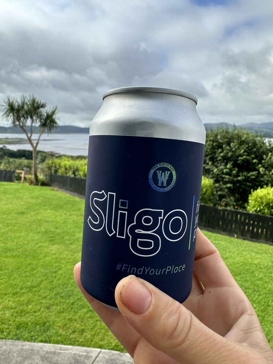 Job perk: gotta love this new <a href="/TheWhiteHag/">The White Hag</a> brew for the <a href="/SligoChamber/">Sligo Chamber</a> #sligofindyourplace campaign. 🍻