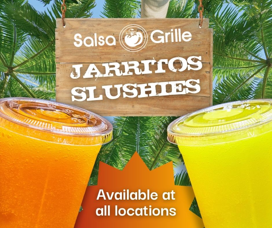 Beat the heat with these frozen fruity treats, perfect for summertime sipping! 🏖️ #JarritosSlushies #BigFreshFlavors #LocallyOwned