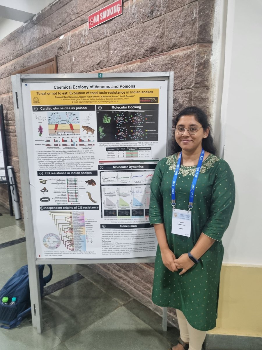 Paulomi Dam (@paulomidk) on Twitter photo Had a great time at #ISCE2023
Thank you <a href="/anaturalist/">Kartik Sunagar</a> for the opportunity and constan support!
Thankful to my coauthors <a href="/naeemtree/">naeem shaikh</a> and <a href="/_Kumar_Birendra/">S Birendra Kumar</a>, the prize is as much yours as is mine!
Grateful to <a href="/ChemEcol_org/">International Society of Chemical Ecology</a> for this amazing experience! Had a great time at #ISCE2023
Thank you <a href="/anaturalist/">Kartik Sunagar</a> for the opportunity and constan support!
Thankful to my coauthors <a href="/naeemtree/">naeem shaikh</a> and <a href="/_Kumar_Birendra/">S Birendra Kumar</a>, the prize is as much yours as is mine!
Grateful to <a href="/ChemEcol_org/">International Society of Chemical Ecology</a> for this amazing experience!
