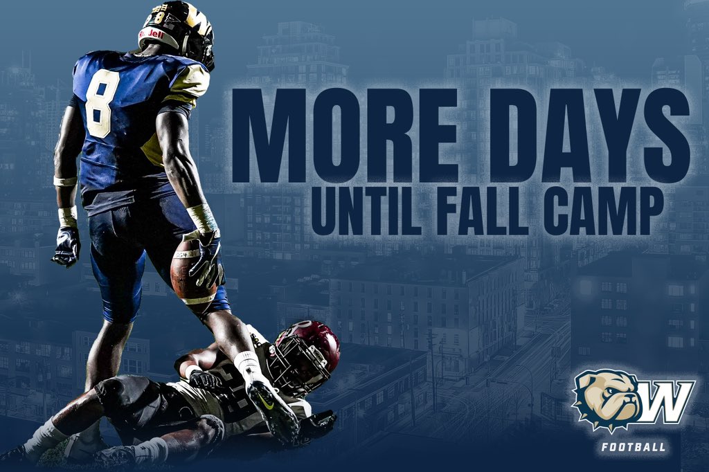 Who else is excited for Wingate Football to start back up?…..

#onedog
#8moredays