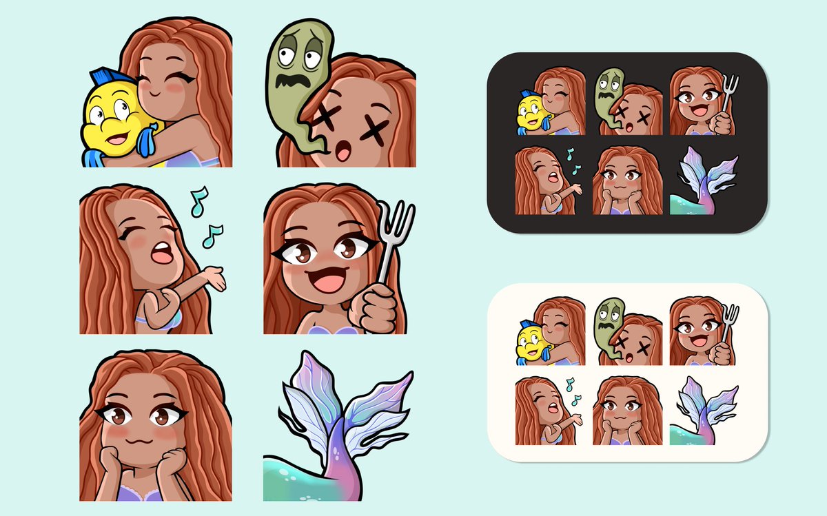 Emotes The Little Mermaid 🧜‍♀️

#commissions #twitch #emotes #emoteartist #subbadges #commissionsopen #twitchaffiliate #twitchpartner #twitchstreamer #kick #tiktok #TheLittleMermaid2023 #ariel #arielemote