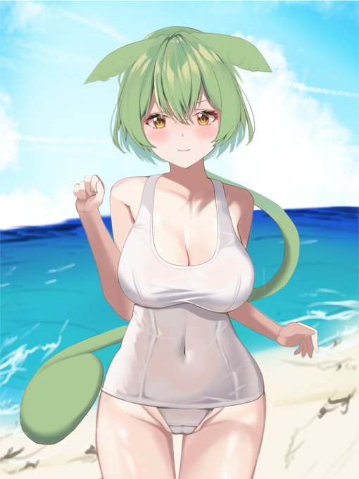 白スクずんだもん 