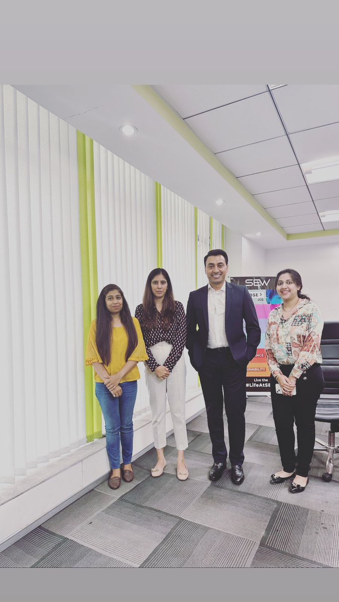 SmartEnergyW's tweet photo. An exciting day at our Noida office in India ! We were honored to have our visionary President, Harman Sandhu, visit us and share his invaluable insights with our team. 🤩✨

The pictures say it all! 📸✨

#ThrowbackThursday #LifeAtSEW https://t.co/uTxtiu8Yia