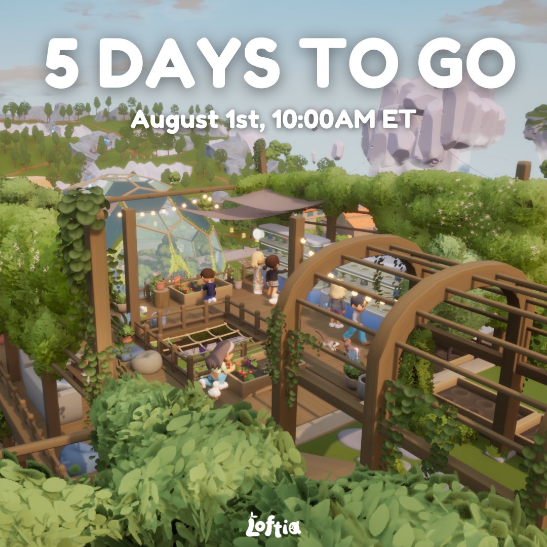There’s only 5 more days until Loftia is live on Kickstarter! 🥳

We’re SO excited, and hope you are too! 🌱

#gamedev #indiegame #indiegamedev
