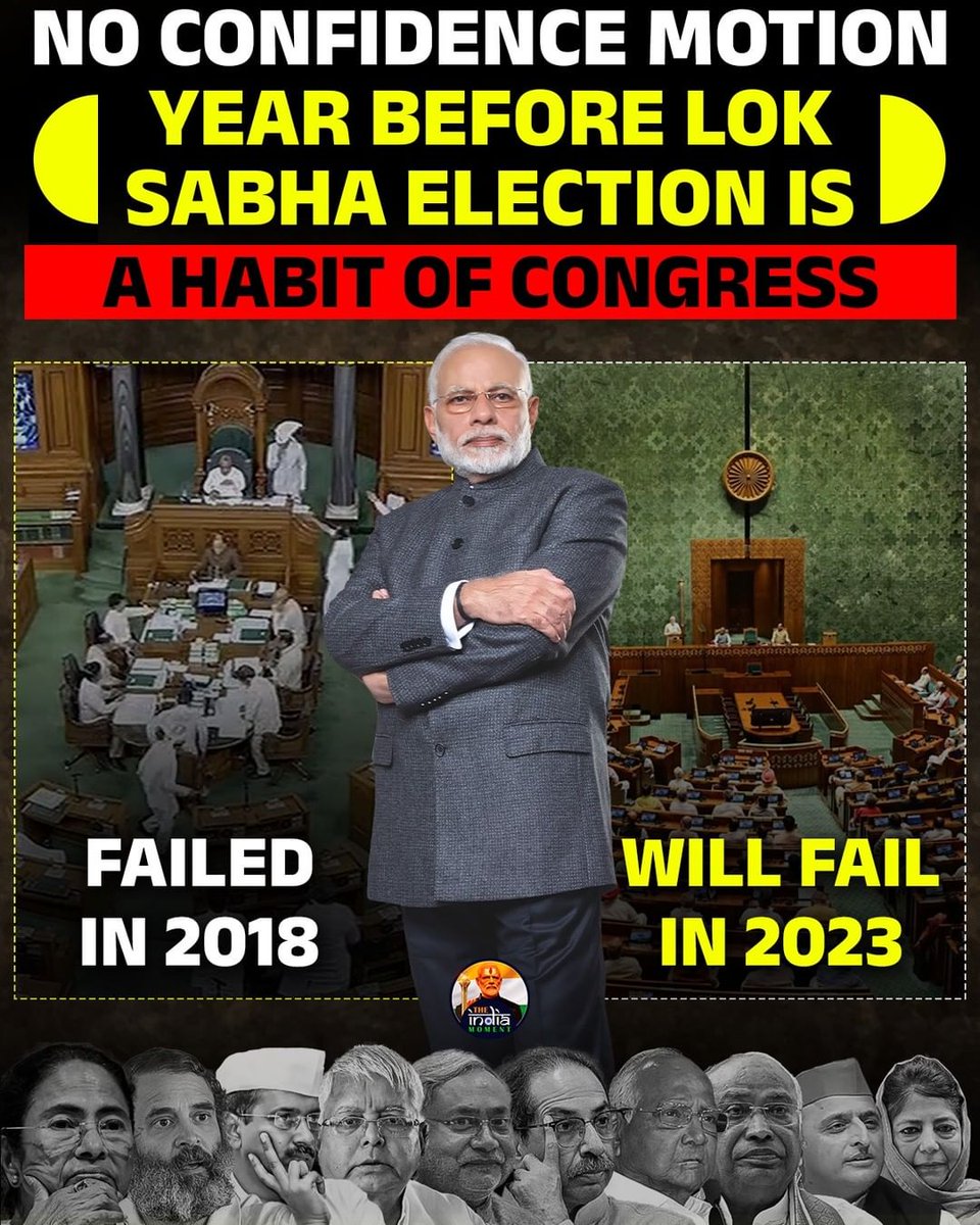 rudhranandu's tweet image. They think they can but history is witness. They can&apos;t 😂
#ModiThirdTerm #ModiAgainin2024 #ModiOnceAgain #NoConfidenceMotion