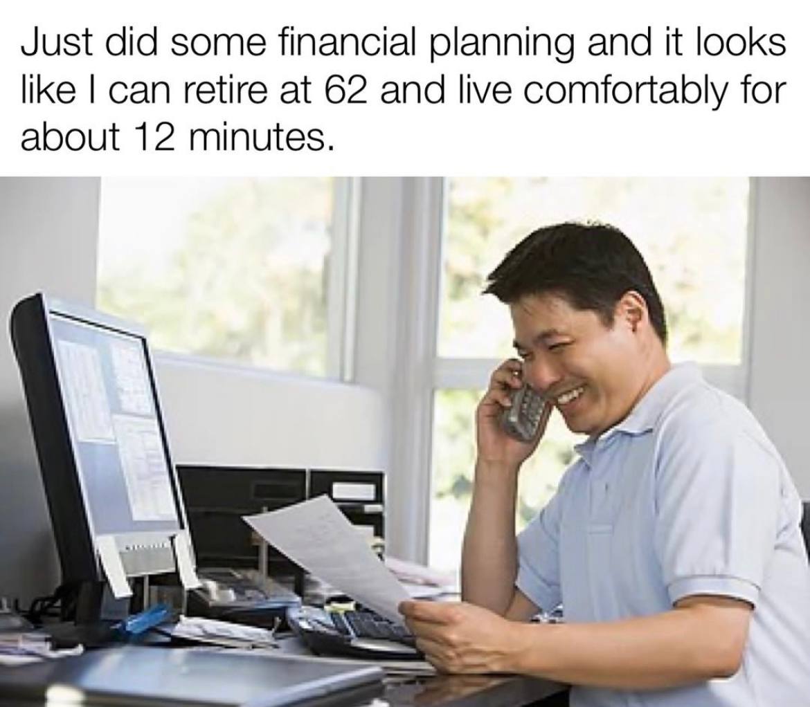 dextrade_'s tweet photo. Retirement plan looking a little slim? 😅
https://t.co/UKZH50OpXU
⏱️ Let's beef it up with #Crypto at #DexTrade! No need to wait till 62, let's start building your comfortable future today. Kickstart your #CryptoRetirementPlan, start trading with us now! 🚀💰 #TimeToTrade https://t.co/KIIYo6qZoz