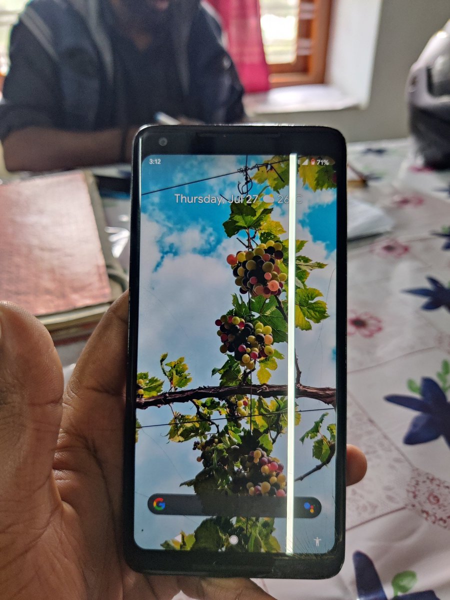 AtlanPrime's tweet photo. Amazed by the durability of #GooglePixel 2XL! Despite 5-6 years of use and being in rough condition, it still takes great pics. The white line appeared yesterday π
Meanwhile, my #OnePlus9R, less than 2 years old,has #greenline issue that's unsolvable. π #SmartphoneDurability" https://t.co/mheCTMl8jq