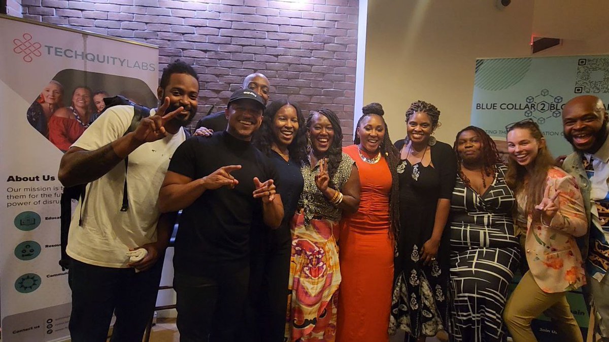 NEAR__NYC's tweet image. On Tuesday we were honored to be at Demystify Web3 event by @BC2Blockchain x @techquitylabs_. 

We learned about local job opportunities in the Web3 space, and had the chance to network.  

Thank you for having us!