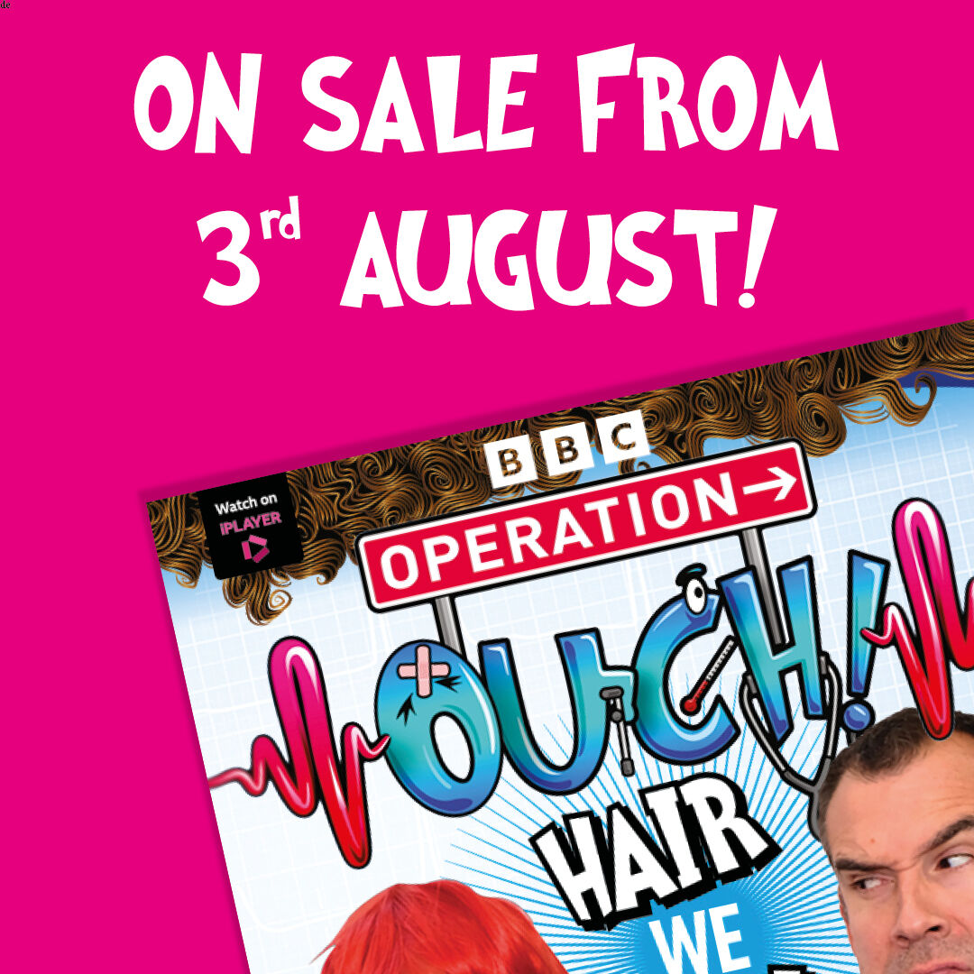 Hands up who wants a sneak peek of issue 18!

🧪 Pick your copy up in Sainsbury's, Asda, Waitrose, WHSmith, Tesco plus many independent stores today, or online at bit.ly/3pZC4zX (excludes AU and NZ)

#OperationOuchMag #OperationOuch
<a href="/DoctorChrisVT/">Chris van Tulleken 🏳️‍🌈</a> <a href="/xandvt/">Dr Xand van Tulleken 🏳️‍🌈</a> <a href="/cbbc/">CBBC</a>