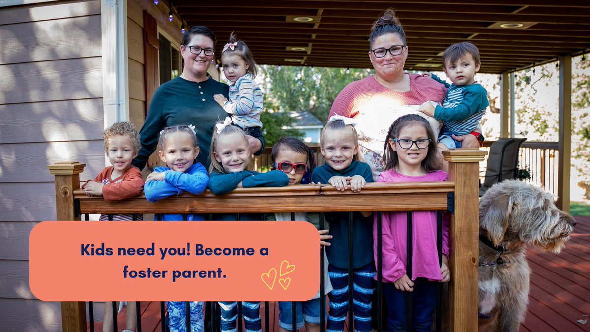 844CO4Kids's tweet photo. There are no restrictions on who can foster based on race, ethnicity, religion, sexual orientation or expression, gender identity, or marital status. Learn more at https://t.co/yz2CJVaRyS
#CO4Kids #Colorado #IfNotYou #FosterParents #FosterParentLife #LGBTQ #LoveisLove https://t.co/rrvPvdU05k