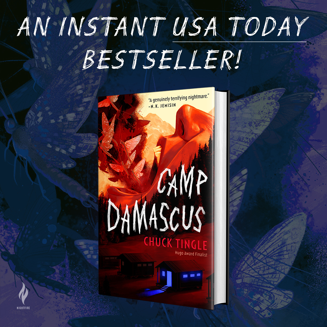 Camp Damascus by @chucktingle is an instant @USATODAY Bestseller! Thank you for trotting with us buckaroos and helping us prove that LOVE IS REAL 🐴🏳️‍🌈🏕🦗 usatoday.com/booklist/page/…