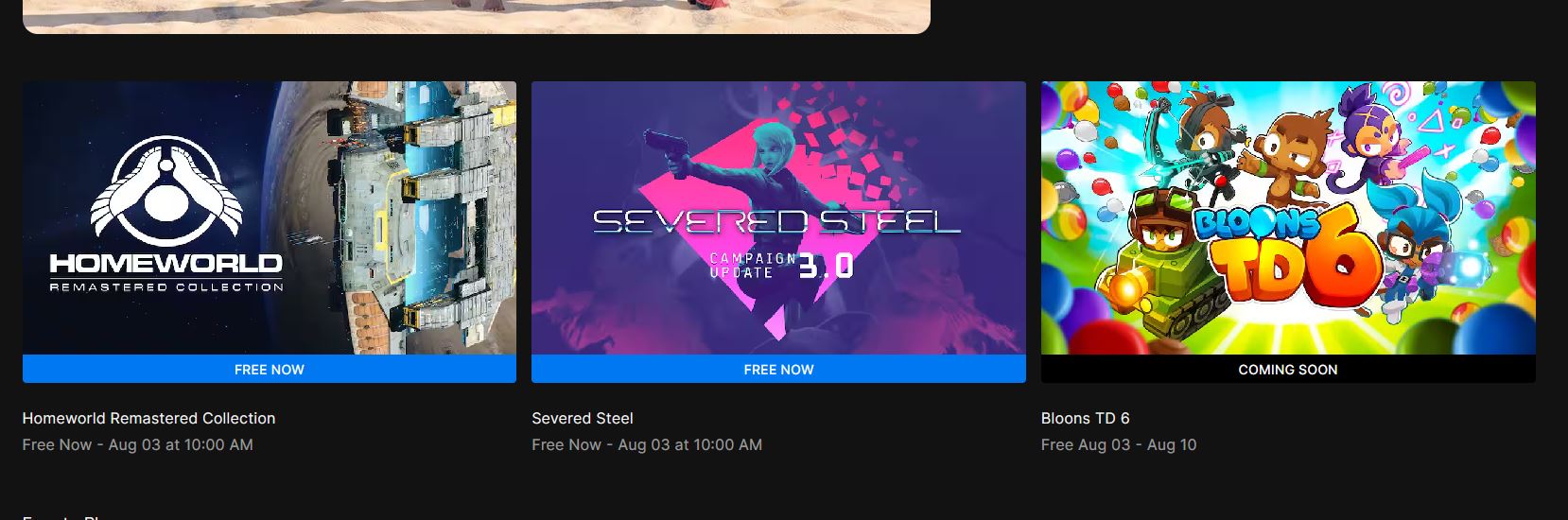 Severed Steel e Homeworld Remastered grátis na Epic