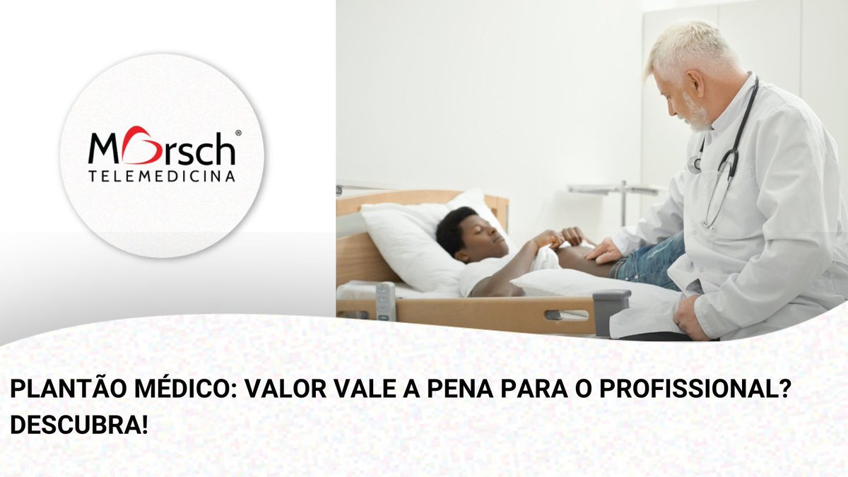 jamorsch's tweet photo. Afinal, qual o valor do plantão médico?

Essa é uma dúvida recorrente entre profissionais em diferentes momentos de carreira.

https://t.co/TEGbPrJq0k 

#telemedicina #telediagnóstico #teleconsulta #plantãomedico #morsch https://t.co/47qHzgmdFd