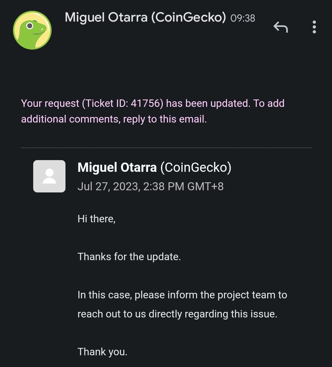 ttsheik's tweet image. Dear @CoinMarketCap &amp;amp; @coingecko,

For many months, we have, via official channels, submitted you multiple requests regarding properly updating Bittensor $TAO's data and circulating supply with official explorer data, yet you haven't been positively responding to community.

So…
