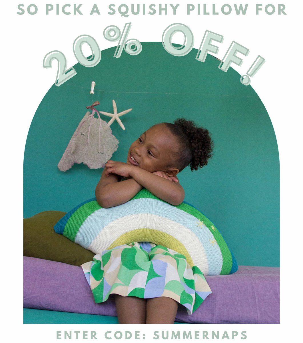 ⏰ 20% off pillows ends tonight! - mailchi.mp/blablakids.com…