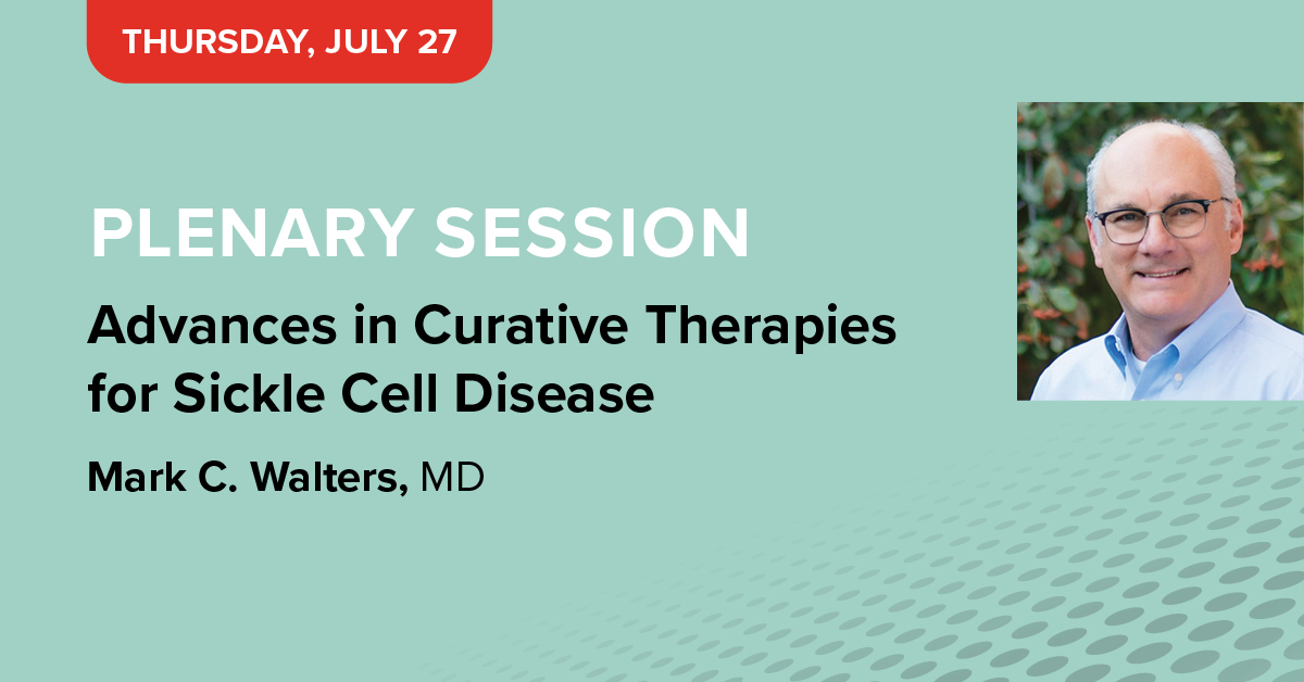 Today's plenary starts at 8:45am. Join Mark C. Walters, MD, for Curative Therapies for Sickle Cell Disease. Take a closer look at diverse approaches to sickle cell disease. #2023AACC ow.ly/5quf50PfEio