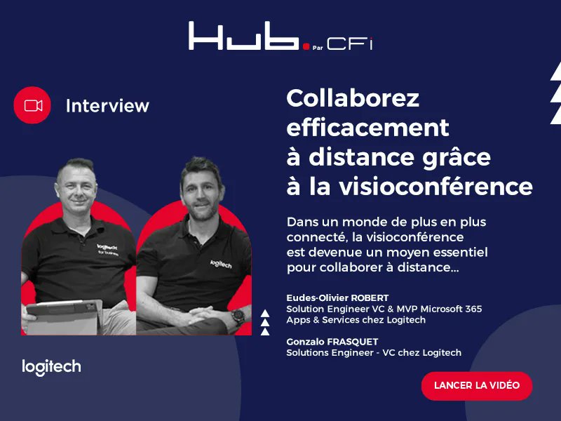 CFiGroupe's tweet image. La #visioconférence a révolutionné la façon dont nous communiquons, en éliminant les barrières géographiques et en favorisant la connectivité à l&apos;échelle mondiale.
Découvrez les avis d&apos;experts @Logitech sur les nouveaux usages !
#smartoffice #hubCFI
buff.ly/3ChWFoM
