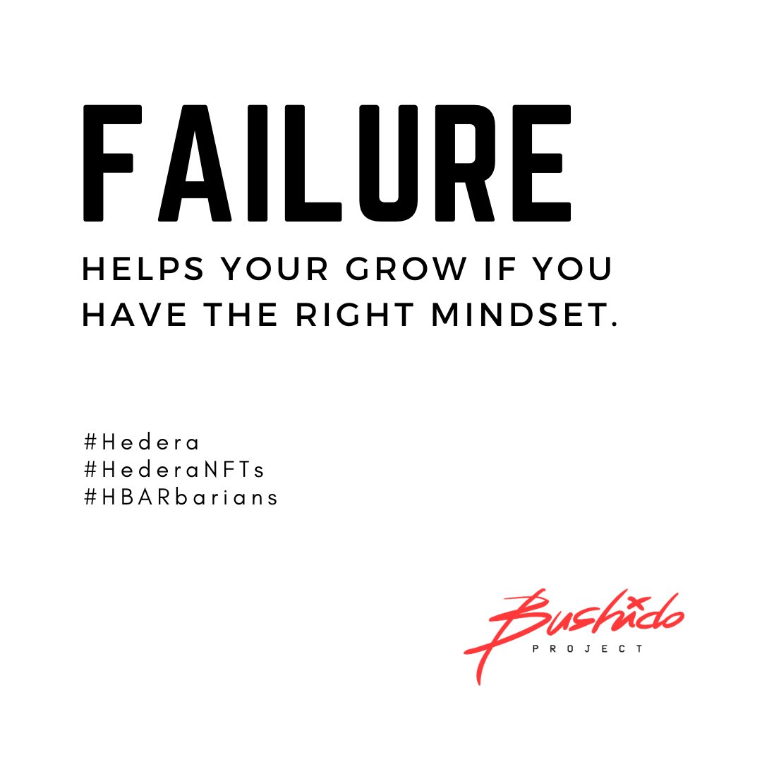 Gm Bushis ☕️

The time to work on your ideas is now. Don't be afraid to fail, disappointment is the way. Live it bb

#BS #Hedera #HBAR