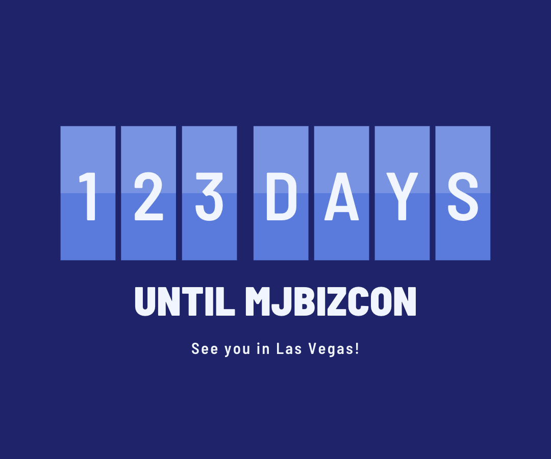 getcanix's tweet photo. 123 days until MJBizCon... but who's counting? 🤷 https://t.co/pjGbq9uvOQ