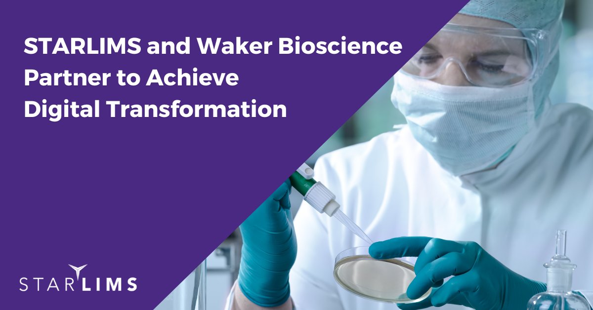 starlims_lims's tweet photo. Exciting News! 🌟 Waker Bioscience is transforming its digital operations with STARLIMS 🌟 Here's why they selected us:

✅ Decision Support Tools
✅ Flexible &amp; Configurable Workflows
✅ Comprehensive Sample Tracking with Electronic Signatures https://t.co/2BHF7oYVT7