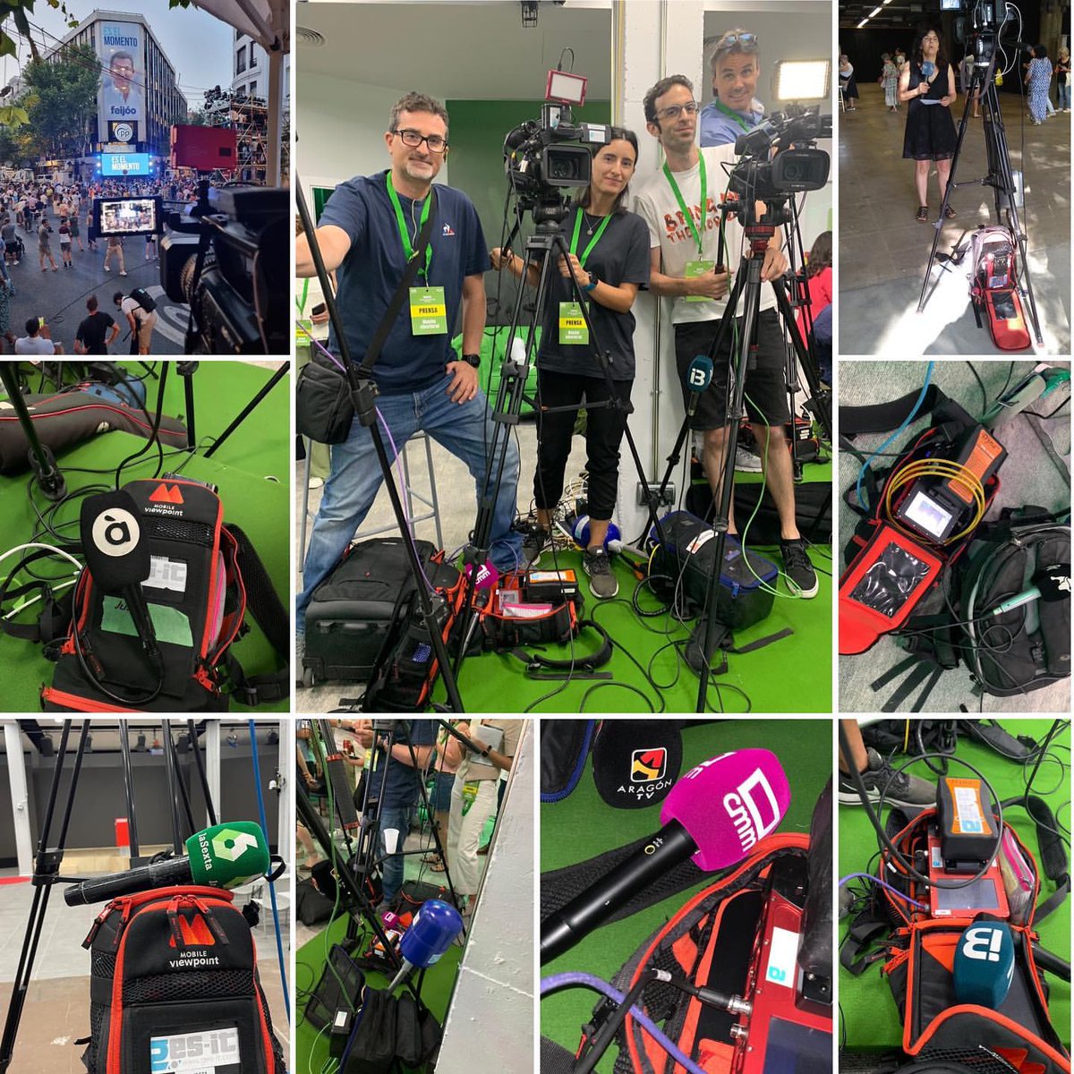 MobileViewpoint's tweet image. Our #MobileViewpoint #bondedcellular encoders dominate the scene! We&apos;re proud to be the top choice for broadcasters! 🙌📺

#TVnews #BehindTheScenes #broadcast
📸 @Ges_IT_ES