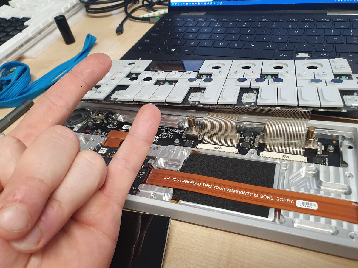 tomfleet's tweet image. YOLO. 

I've waited years to see this legendary FPC silkscreen. 

An Easter egg I've never been able to afford as a toy... The @TeenageEngArg OP-1.

Gang, I salute your engineers. This thing is a true work of art on every front. 🧡