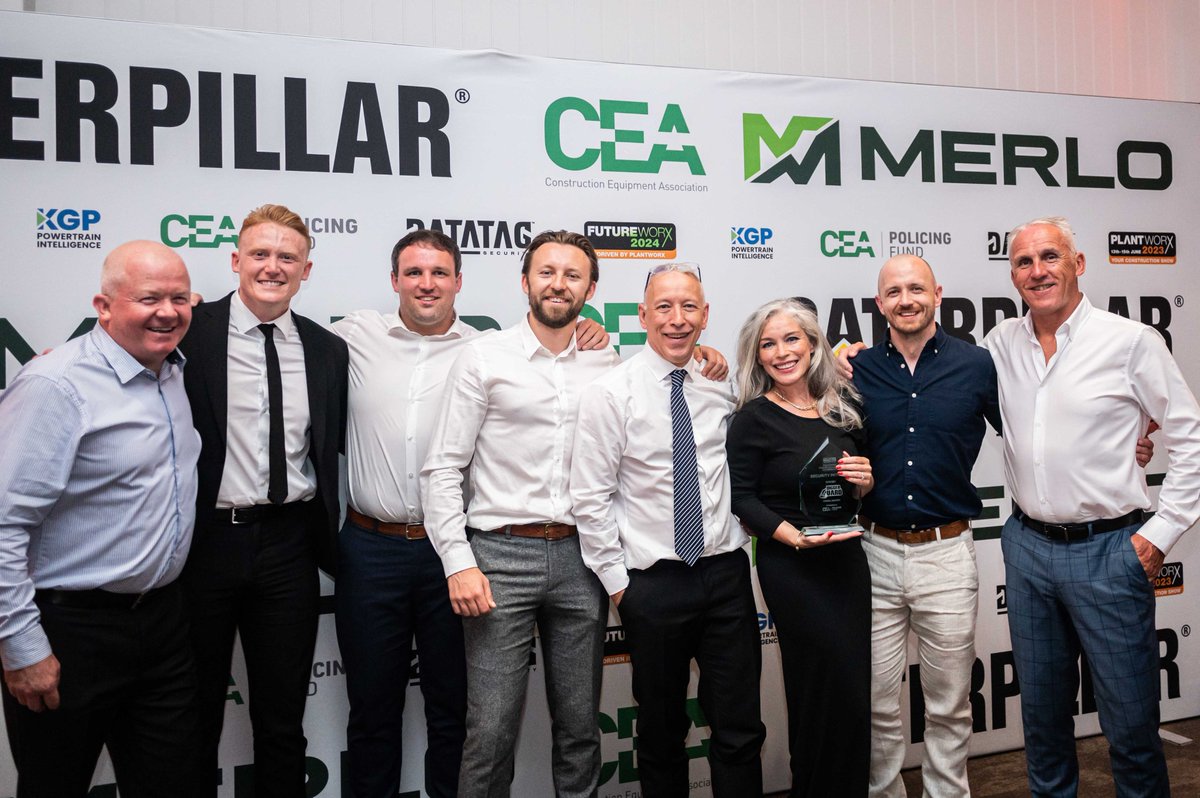Just getting round to posting our #Plantworx Innovation Awards 2023 winners logo and more photos!😀

DIGGER GUARD® are still overjoyed to be the winner in the Security Initiative category for our patented Vandal Guard cab protection system🎉

#innovation #diggers #excavators #dig