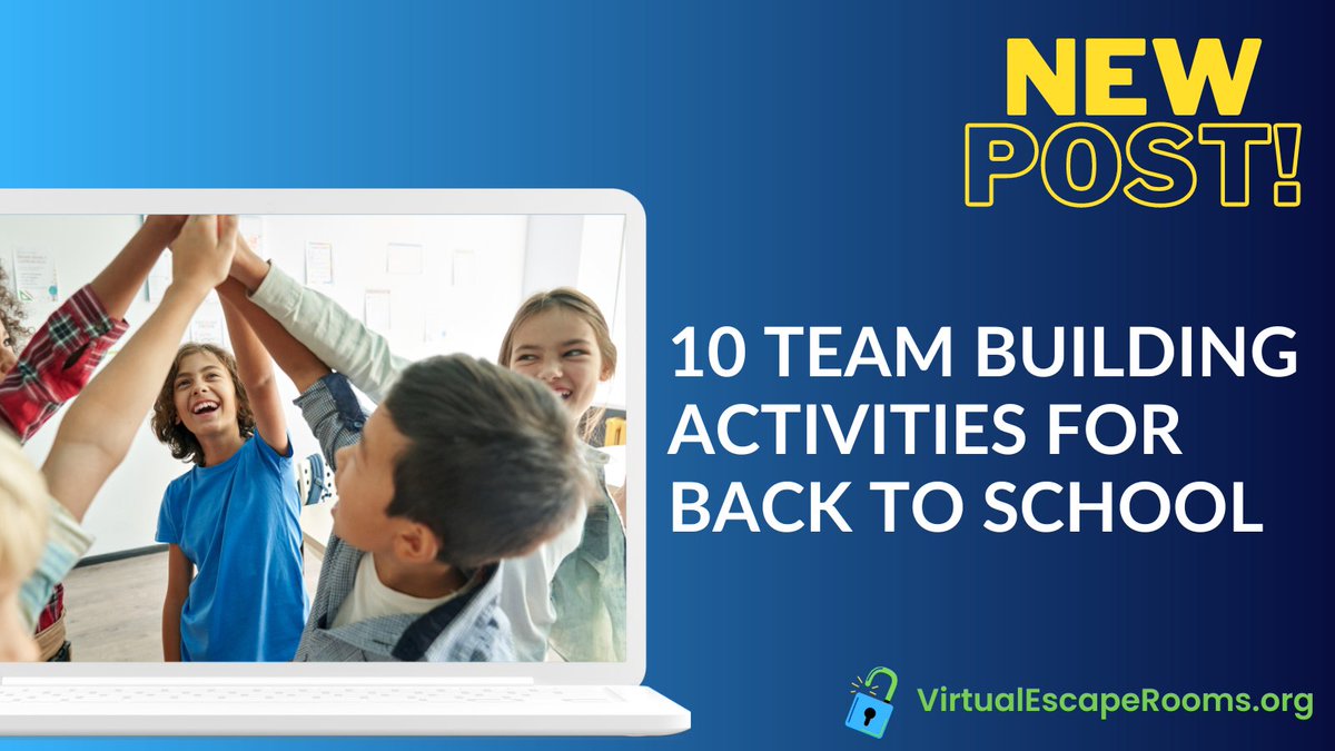 KarlyMoura's tweet photo. 📢New Post! 🎉New Blog!
I've started a blog on my new(ish) website and I'd love for you to check it out!
🔟 Team Building Activities for Back to School
https://t.co/uBT8rXQdvh
🔗 Includes links to all activities plus even more resources! https://t.co/AeIH4KL9Dh