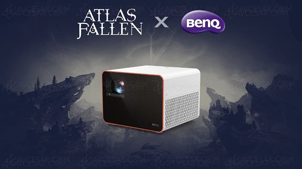 Avcesar's tweet photo. Atlas Fallen et BenQ main dans la main pour un spectacle grandiose @BenQEurope @BenQFR_Gaming #BenQ @Deck13_de @Focus_entmt #gaming #X3000i #X1300i #4K #Projector #gaming #tk700sti, #th690st https://t.co/xPA9SvTIpa https://t.co/GVEcb6ghf3