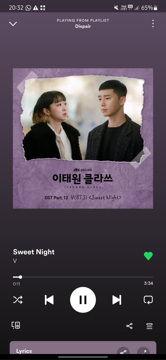 mikrokosmo_s01's tweet photo. I love this song more than anything🫶🏻 #TeamSweetNight https://t.co/P4foGj0Kzh