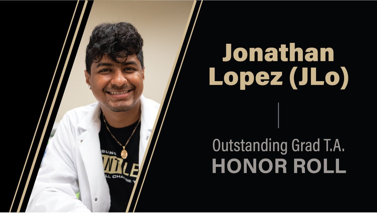 Purdue Biological Sciences (@purduebiolsci) on Twitter photo Jonathan Lopez (JLo) is recognized for his teaching in BIOL195 and BIOL286. His #research combines the study of behavior and disease in amphibians.
<a href="/PurdueScience/">Purdue Science</a> <a href="/lopezjona4/">Jonathan Lopez (JLo) 🇲🇽</a> #science #biology #gradstudent #amphibian Jonathan Lopez (JLo) is recognized for his teaching in BIOL195 and BIOL286. His #research combines the study of behavior and disease in amphibians.
<a href="/PurdueScience/">Purdue Science</a> <a href="/lopezjona4/">Jonathan Lopez (JLo) 🇲🇽</a> #science #biology #gradstudent #amphibian
