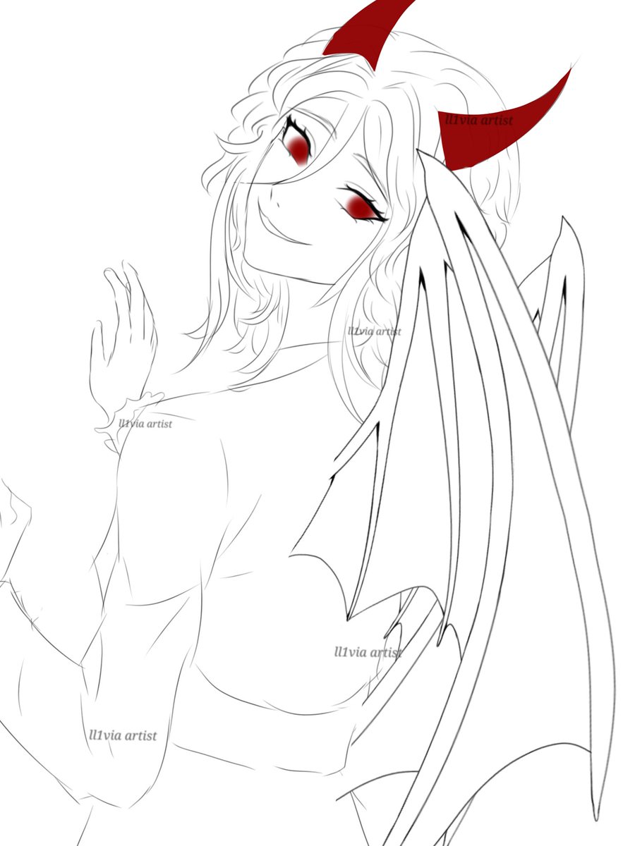 ll1via's tweet photo. #RussiaisATerroistState. #paypal #commissionsopen
social networks:                     #demonic #demon #lineart #draw
ych - ll1viaosamu.             #drawing #anime #style #art #digtal 
Tgk - nyaskall1via 
Deviant/discord - ll1via https://t.co/FeakHP6L33
