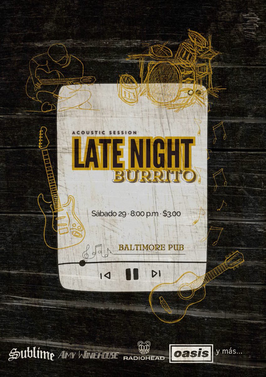edd503's tweet photo. El día sábado tendremos buen musicon en el pub @Baltimore_Bar https://t.co/6rsxOXnDfb
