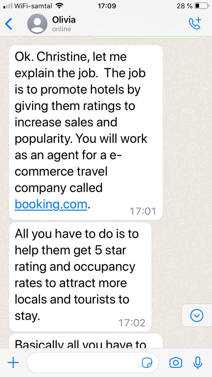 MC34990's tweet photo. #booking.com is hiring people in #Sweden to fake reviews to increase popularity of hotels. The job description is clear as day! Consumers beware! https://t.co/DgLmIkvcT6