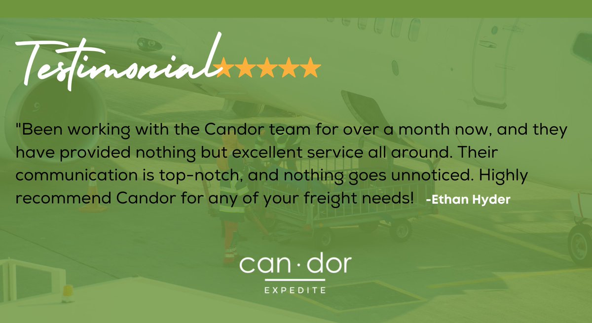 candorexpedite's tweet photo. A manufacturer that was introduced to having an expedited strategy with a great outcome! Candor Expedite is helping manufacturers of all shapes and sizes customize solutions that make them the HERO of THEIR supply chain.

#transportation #expedited #expeditedshipping #airfreight https://t.co/NN4K9T04MK