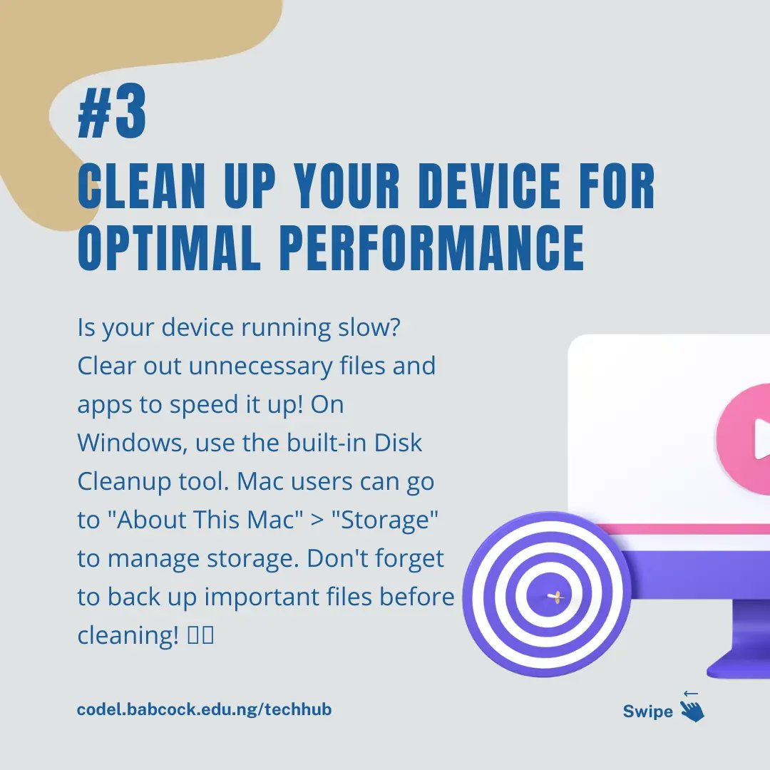 Bucodeltechhub's tweet photo. 🚀 #TechTips: Quick Tech Hacks! 

🎯 Boost your tech skills with these practical tips! 

💡💻 Remember to stay consistent, secure your accounts, and back up your files.

🔧💪 Let's level up our tech game together!

  #TechTips #Productivity #CyberSecurity #TechMaintenance https://t.co/DKq1sHpCfD