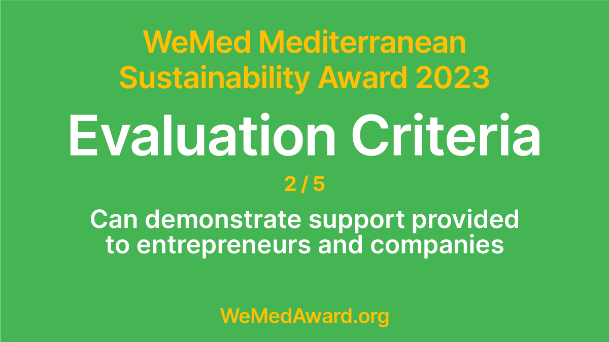 SwitchMed's tweet photo. WeMed Sustainability Award 2023
๐ฃ Business Support Organizations of the #Mediterranean, learn more about the criteria that would make your organization a winner of the #WeMed Award. ๐
โก๏ธAPPLICATIONS NOW OPEN โก๏ธ
๐ https://t.co/SfVFoeLlXK
#Sustainability
#circulareconomy https://t.co/xERsrnmVjR