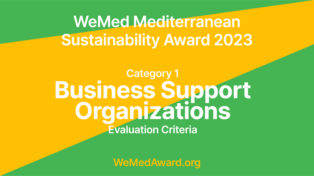 SwitchMed's tweet photo. WeMed Sustainability Award 2023
๐ฃ Business Support Organizations of the #Mediterranean, learn more about the criteria that would make your organization a winner of the #WeMed Award. ๐
โก๏ธAPPLICATIONS NOW OPEN โก๏ธ
๐ https://t.co/SfVFoeLlXK
#Sustainability
#circulareconomy https://t.co/xERsrnmVjR